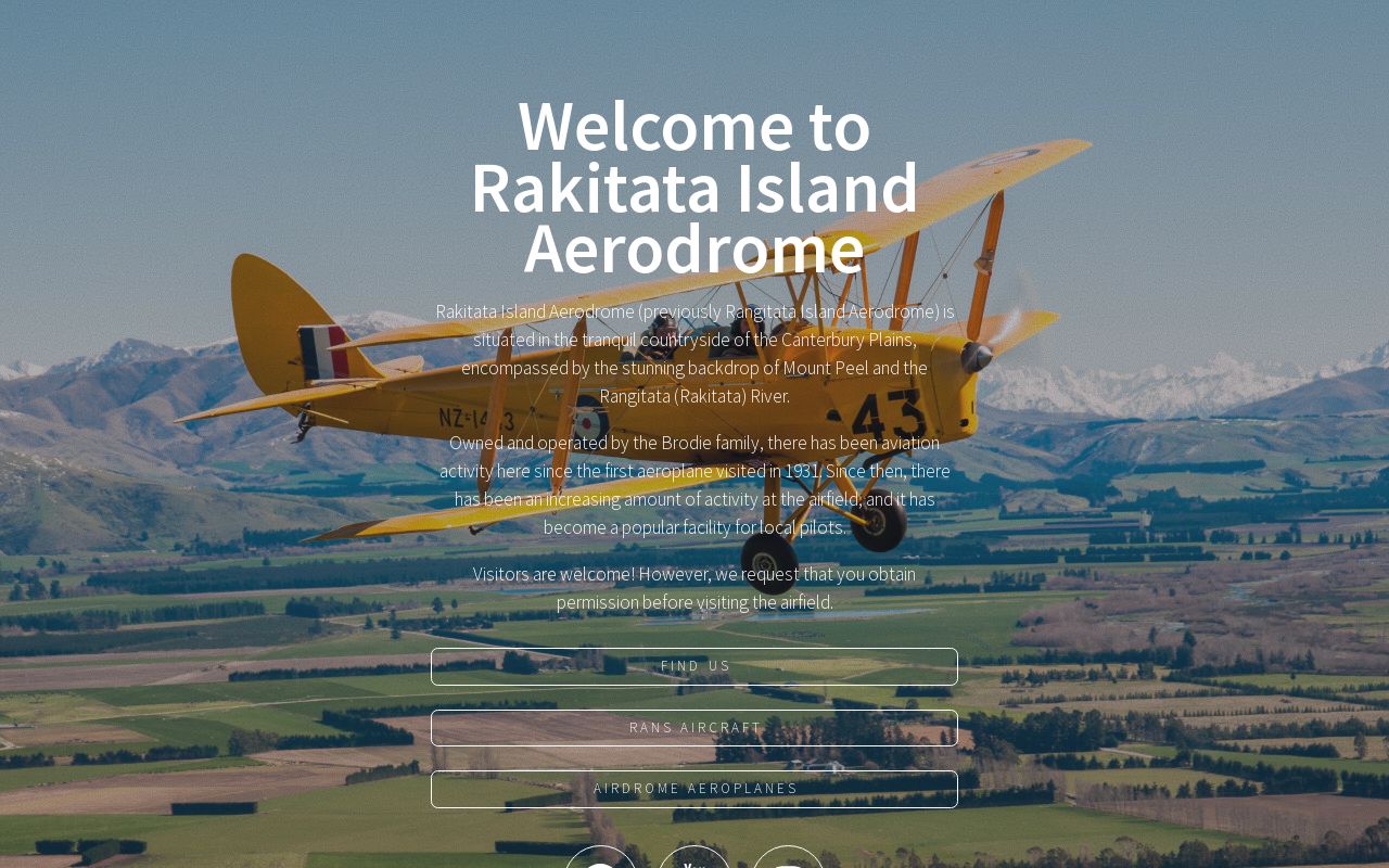 Rakitata Island Aerodrome